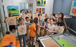 Estampille, Screen printing workshop