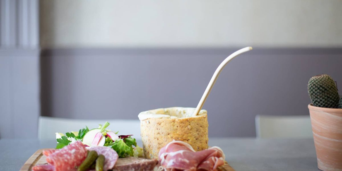 Fondue à la fourme de montbrison au bistrot gaga
