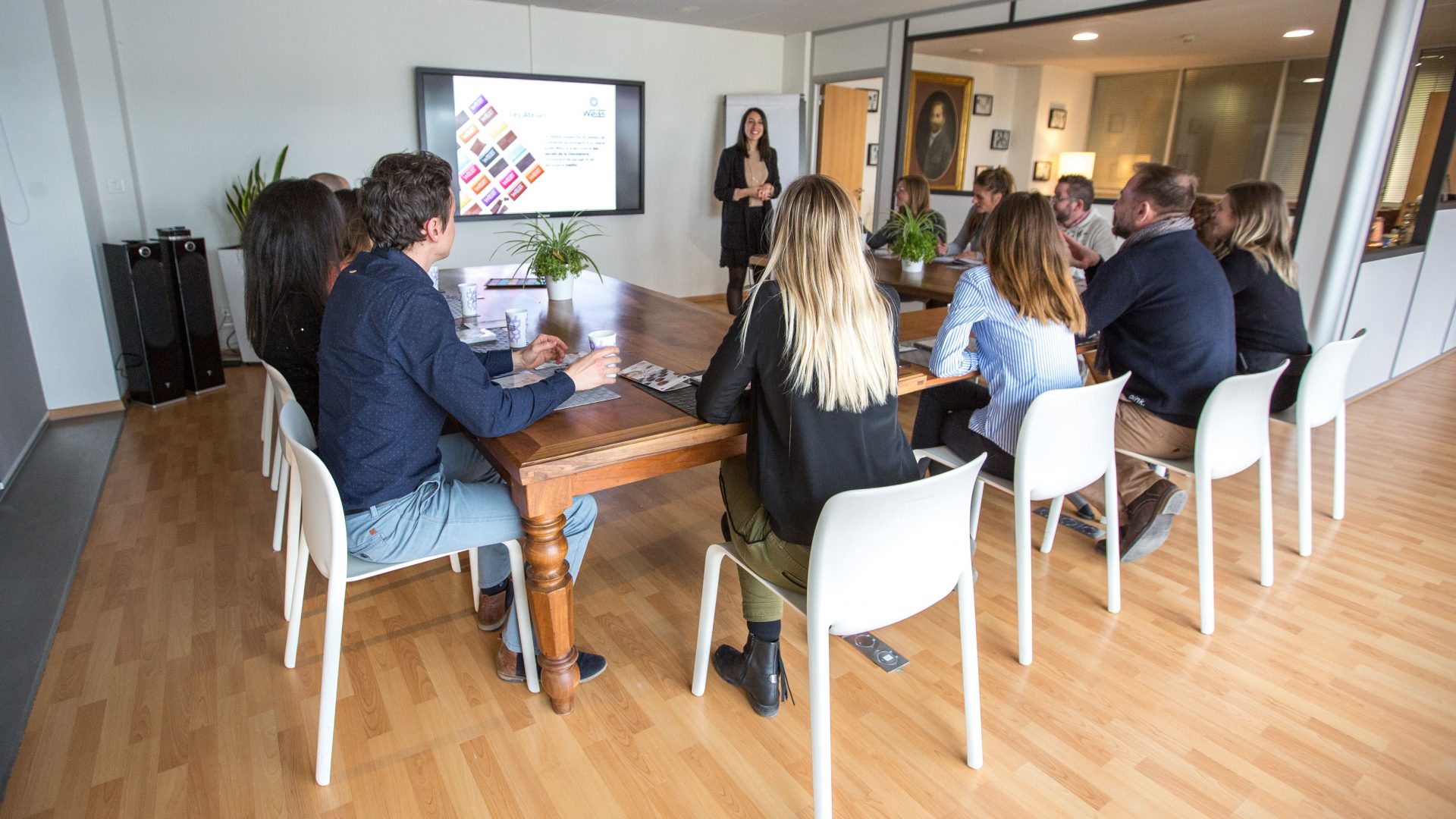 Ateliers Chocolats Weiss - Salle de réunion - séminaire Saint-Etienne
